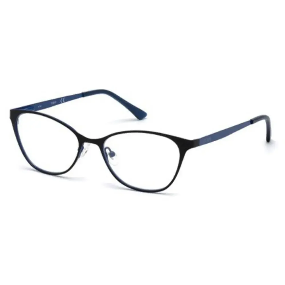 NWT GUESS 3010 51002 Blue/Black Eyeglasses